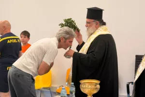 Ο Αγιασμός στον Αρχάγγελο (Φώτος)