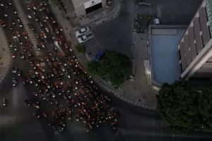 (ΒΙΝΤΕΟ) Η μοτοπορεία των Πορτοκαλί