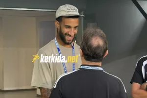 (ΦΩΤΟΣ Kerkida) Στο γήπεδο ο Κόνορ Γκόλντσον! 