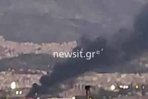 Φωτιά στο Αιγάλεω, κοντά στο νέο γήπεδο του Παναθηναϊκού!