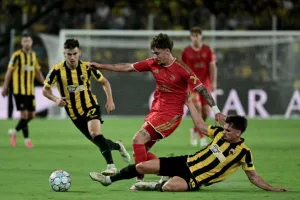 (LIVE-Ημίχρονο) ΑΕΚ Αθηνών 1-0 ΛΑΣΚ