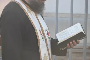 Ο αγιασμός στις Καμάρες (φώτος)