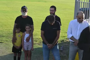 Ο αγιασμός στις Καμάρες (φώτος)