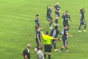 (Φώτος Kerkida) Γκολ η Ανόρθωση, VAR και... άκυρο για φάουλ
