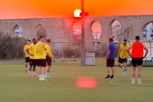 Ο αγιασμός στις Καμάρες (φώτος)