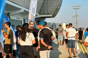 (Φώτος kerkida) Μαζικότητα στο Fan Zone 