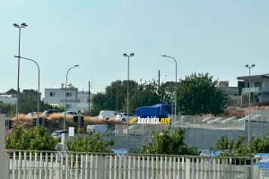 (Φώτος kerkida) Στη Λεμεσό και ο "Αίαντας" 
