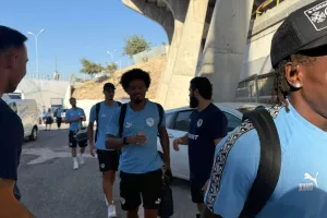 (Φώτος Kerkida) Η άφιξη της Πάφος FC