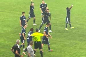 (Φώτος Kerkida) Γκολ η Ανόρθωση, VAR και... άκυρο για φάουλ