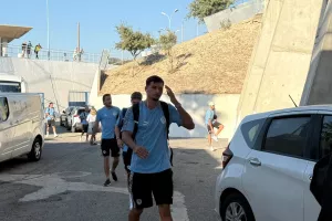 (Φώτος Kerkida) Η άφιξη της Πάφος FC