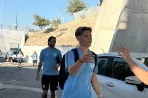 (Φώτος Kerkida) Η άφιξη της Πάφος FC