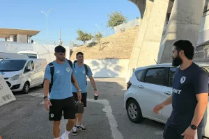 (Φώτος Kerkida) Η άφιξη της Πάφος FC