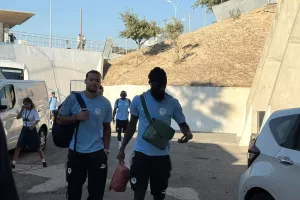 (Φώτος Kerkida) Η άφιξη της Πάφος FC