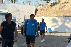 (Φώτος Kerkida) Η άφιξη της Πάφος FC