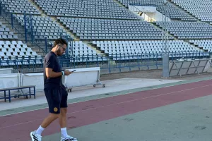 (Φώτος Kerkida) Άφιξη... ΑΕΛ