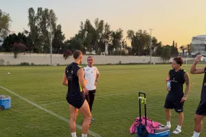 Φώτος από την προπόνηση
