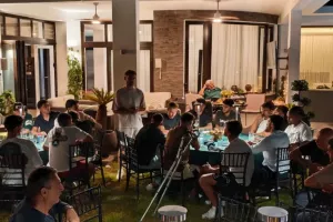 Τους δεξιώθηκε ο Πρόεδρος (Φώτος)