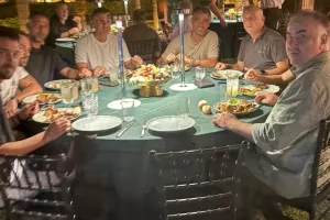 Τους δεξιώθηκε ο Πρόεδρος (Φώτος)