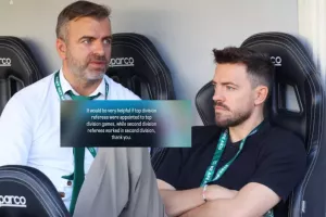 Ο Διευθυντής του Άρη για την διαιτησία 