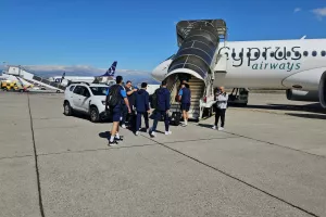 (Βίντεο/Φώτος Kerkida) "Πέταξε" για Ρίγα... η Εθνική μας