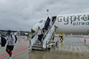 (Βίντεο-Φώτος kerkida) Πάτησε... Ρίγα η Εθνική μας