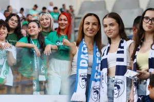 ΦΩΤΟΣ από τις κερκίδες Ομόνοιας και Πάφου