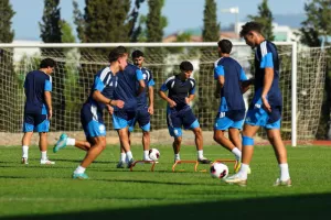 ΚΛΙΚΣ από την πρωινή προπόνηση της Εθνικής Ελπίδων
