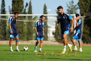 ΚΛΙΚΣ από την πρωινή προπόνηση της Εθνικής Ελπίδων