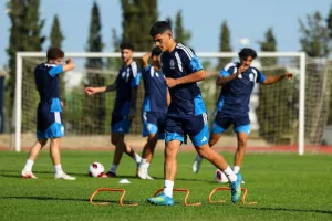 ΚΛΙΚΣ από την πρωινή προπόνηση της Εθνικής Ελπίδων