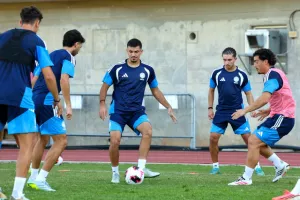 ΚΛΙΚΣ από την πρωινή προπόνηση της Εθνικής Ελπίδων