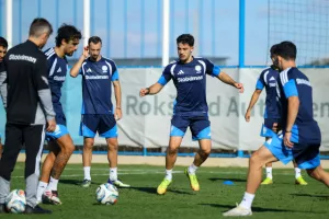 (Φώτος) Προπόνηση... πριν την Ρίγα