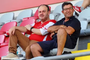 (ΦΩΤΟΡΕΠΟΡΤΑΖ) Ο κόσμος στο Νέα Σαλαμίνα-ΑΕΚ