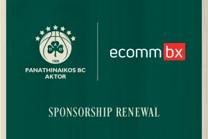 ECOMMBX × Παναθηναϊκός BC AKTOR μαζί για τρίτη συνεχόμενη χρονιά 