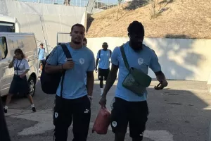 (Φώτος Kerkida) Η άφιξη της Πάφος FC