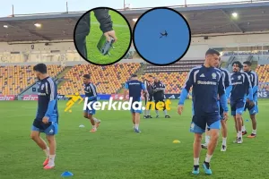 Προπόνηση με drone για την Εθνική μας! (Βίντεο Kerkida)