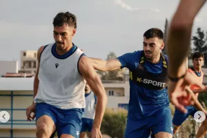 Φωτορεπορτάζ από την προπόνηση