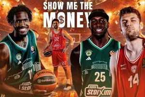 Τα «χρυσά» συμβόλαια της EuroLeague 2026-27: Τα 6 από τα 10 ανήκουν σε Παναθηναϊκό και Ολυμπιακό