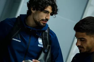(Φώτος Kerkida) Η άφιξη της Εθνικής μας