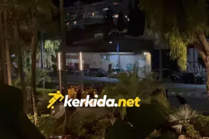 ΒΙΝΤΕΟ KERKIDA - Φωνές και συνθήματα από τους ΑΕΛίστες
