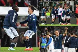 Οι πανηγυρισμοί μετά το τεράστιο διπλό (Φώτος)