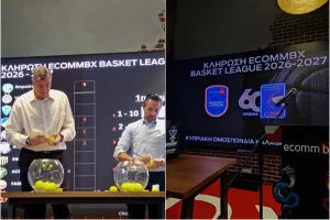 Η κλήρωση της ECOMMBX Basket League 2026/27