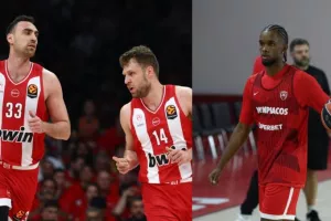 Χωρίς Μοντέρο, Βεζένκοφ και Μιλουτίνοφ ο Ολυμπιακός κόντρα στην Φενερ