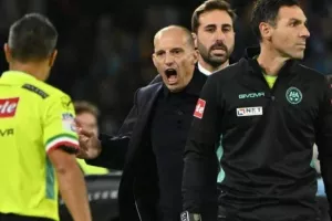 «Καμπάνα» στον Αλέγκρι για προσβλητικό σχόλιο σε διαιτητή!