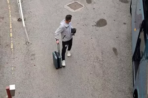 (Φώτος Kerkida) Η άφιξη της Εθνικής μας ομάδας
