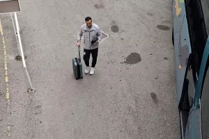 (Φώτος Kerkida) Η άφιξη της Εθνικής μας ομάδας