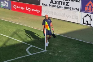 (Βίντεο/Φώτος kerkida) Στο "Αμμόχωστος" ο Απόλλωνας 