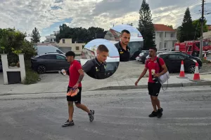(Φώτος Kerkida) Αφίξεις... Σπάρτακου Κιτίου - Krasava ΕΝΥ Ύψωνα