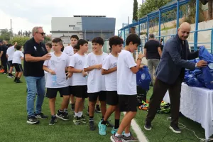 Χάρης Λοϊζίδης: «Επένδυση για την εκπαίδευση και την ανάπτυξη του παιδικού ποδοσφαίρου»