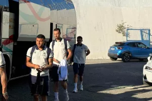 Η άφιξη του ΑΠΟΕΛ/φώτος kerkida