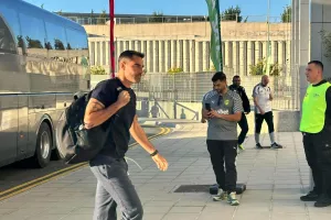 (ΦΩΤΟΣ kerkida) H άφιξη της ΑΕΚ
